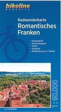 Radwanderkarte Romantisches Franken 1:60 000