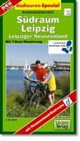 Radwander- und Wanderkarte Südraum Leipzig 1 : 50 000