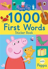 Peppa Pig: 1000 First Words Sticker Book