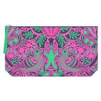 William Morris Dove & Rose Embroidered Pouch