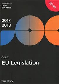 Core EU Legislation 2017-18