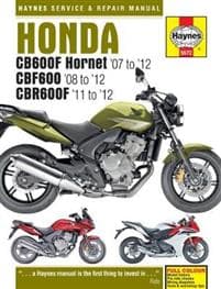 Honda CB600 Hornet, CBF600 & CBR600F (07 - 12)