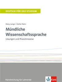 Mündliche Wissenschaftssprache. Handreichung für Lehrende