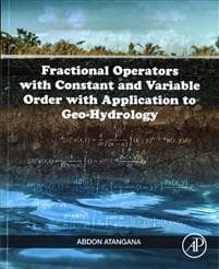 Fractional Operators with Constant and Variable Order with Application to Geo-hydrology