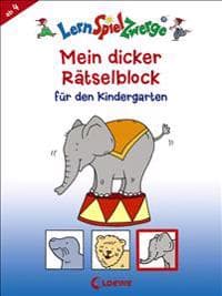 LernSpielZwerge - Mein dicker Rätselblock für den Kindergarten