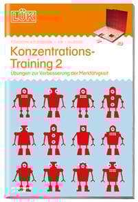LÜK. Konzentrationstraining 2: Übungen zur Verbesserung der Merkfähigkeit