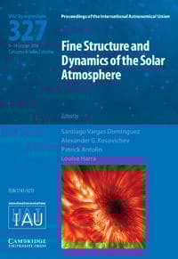 Fine Structure and Dynamics of the Solar Photosphere (IAU S327)