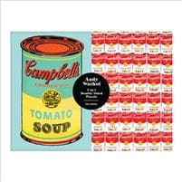 Andy Warhol Soup Can 2-sided 500 Piece Puzzle