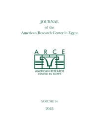 Journal of the American Research Center in Egypt, Volume 54 (2018)