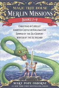 Magic Tree House Merlin Missions Books 1-4 Boxed Set