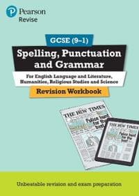 Pearson REVISE GCSE (91) Spelling, Punctuation and Grammar For 2024