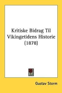 Kritiske Bidrag Til Vikingetidens Historie