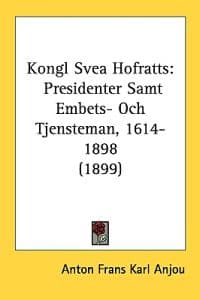 Kongl Svea Hofratts