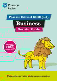 Pearson REVISE Edexcel GCSE Business Revision Guide inc online edition