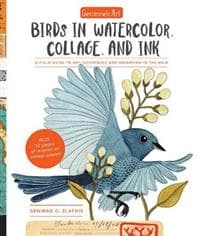 Geninne's Art: Birds in Watercolor, Collage, and Ink