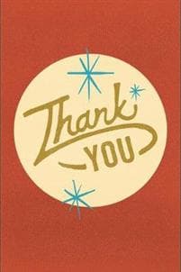 Thank You (Pack of 25)