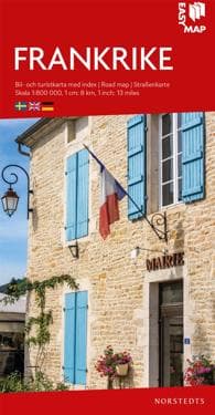 Frankrike EasyMap : Skala 1:800.000