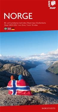 Norge EasyMap : Skala 1:800.000