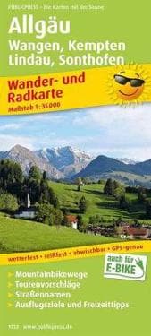 Isarwinkel / Bad Tolz / Walchensee hikebike map