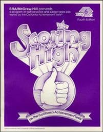 Scoring High on the California Achievement Tests (CAT), Student Edition Grade 6