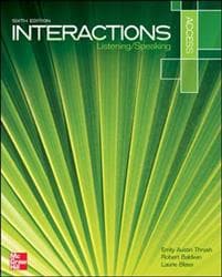 Interactions Access Listening & Speaking 6e Text