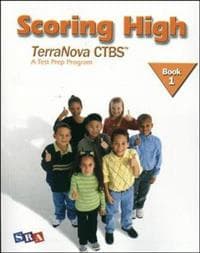 Scoring High on the TerraNova CTBS, Student Edition, Grade 1