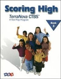 Scoring High on the TerraNova CTBS, Student Edition, Grade 3
