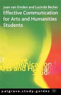 Effective Communication for Arts and Humanities Students