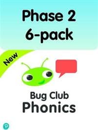Bug Club Pink B In the Garden 6pk