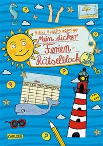 Mein dicker Ferien-Rätselblock