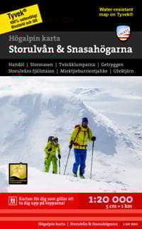 Storulvån & Snasahögarna 1:20 000