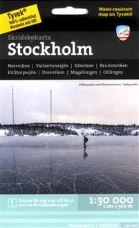 Skridskokarta Stockholm 1:30.000