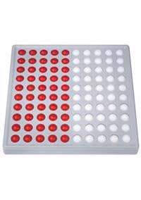 SCHUBI Abaco 100. Modell B 5/5 Kugeln (rot/weiß)