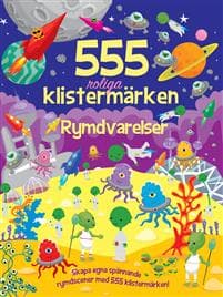 555 roliga klistermärken - rymdvarelser