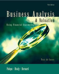 Business Analysis and Valuation