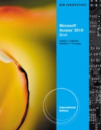 New Perspectives on MicrosoftÂ® Access 2010, Brief International Edition