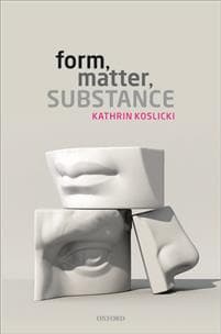 Form, Matter, Substance