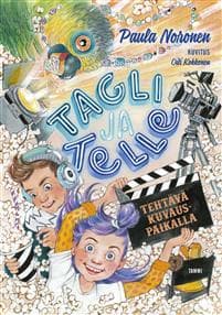 Tagli ja Telle. Tehtävä kuvauspaikalla