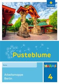Pusteblume. Das Sachbuch 4. Harms Arbeitsmappe Berlin. Berlin und Brandenburg