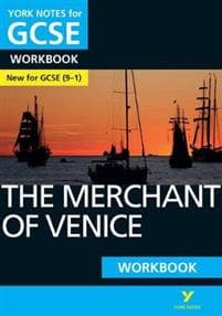 Merchant of Venice York Notes GCSE English Literature Workbook - for 2025, 2026 exams
