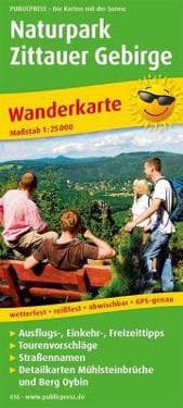 Naturpark Zittauer Gebirge 1:25 000
