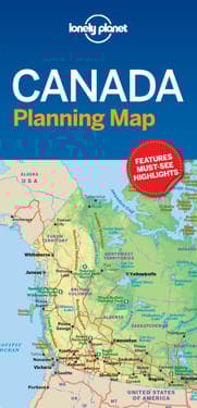 Lonely Planet Canada Planning Map