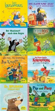 Pixi-8er-Set 254: Die beliebtesten Bilderbuch-Helden bei Pixi (8x1 Exemplar)