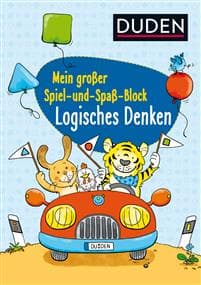 Duden: Mein großer Spiel- und Spaß-Block: Logisches Denken