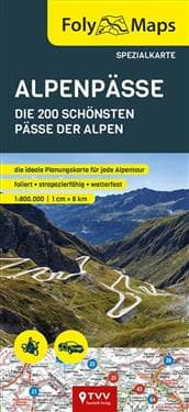 FolyMaps Alpenpässe 1:800 000 Spezialkarte