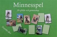 Minnesspel svenska djur