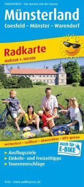 Munsterland bicycle map