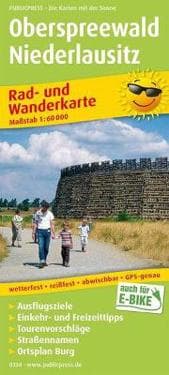 Oberspreewald - Niederlausitz 1:50 000