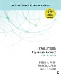 Evaluation - International Student Edition