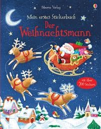 Mein erstes Stickerbuch: Der Weihnachtsmann